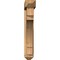 Ekena Millwork Merced Arts and Crafts Rough Sawn Bracket w/ Offset Brace, Western Red Cedar, 6"W x 32"D x 36"H BKT0604X32X36MRC03RWR - alternate 4